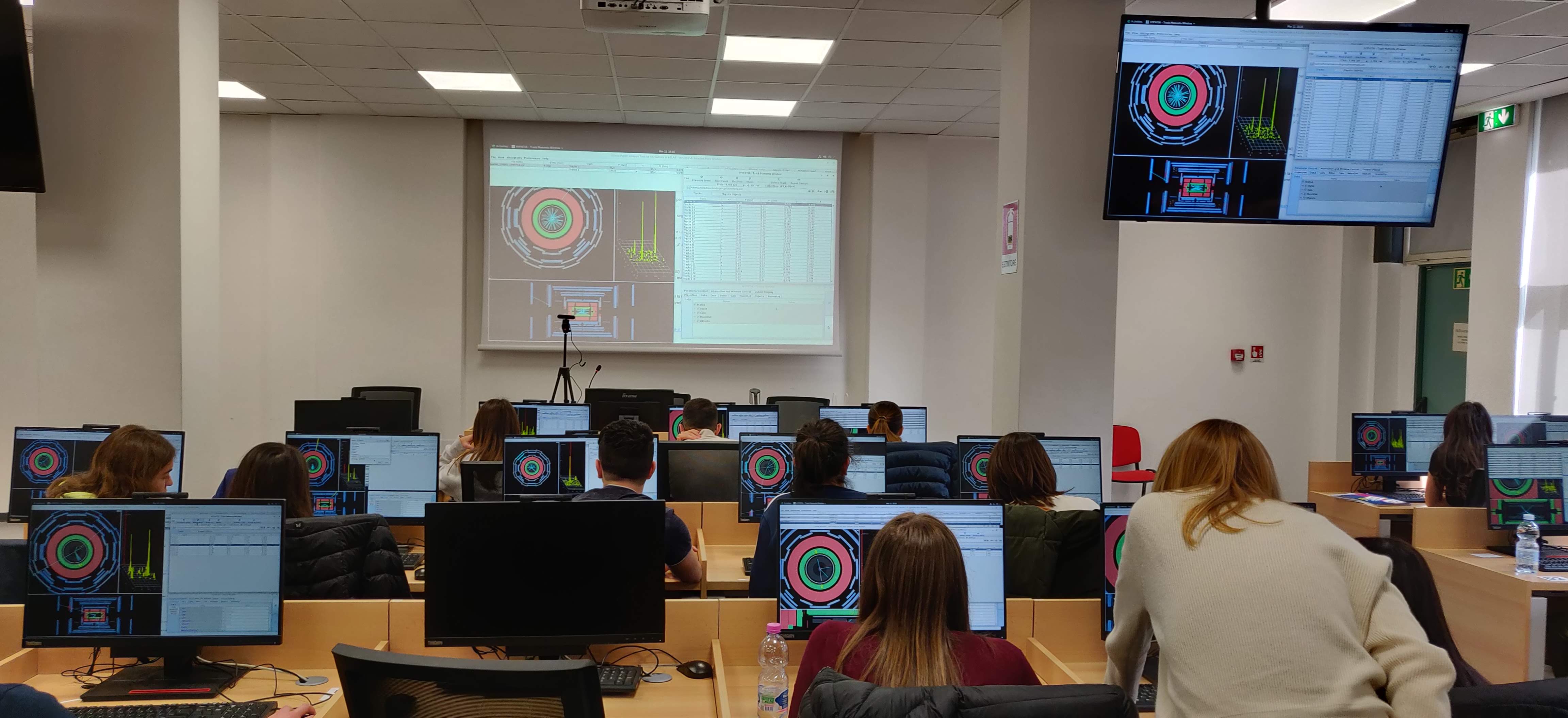 Studenti laboratorio calcolo
